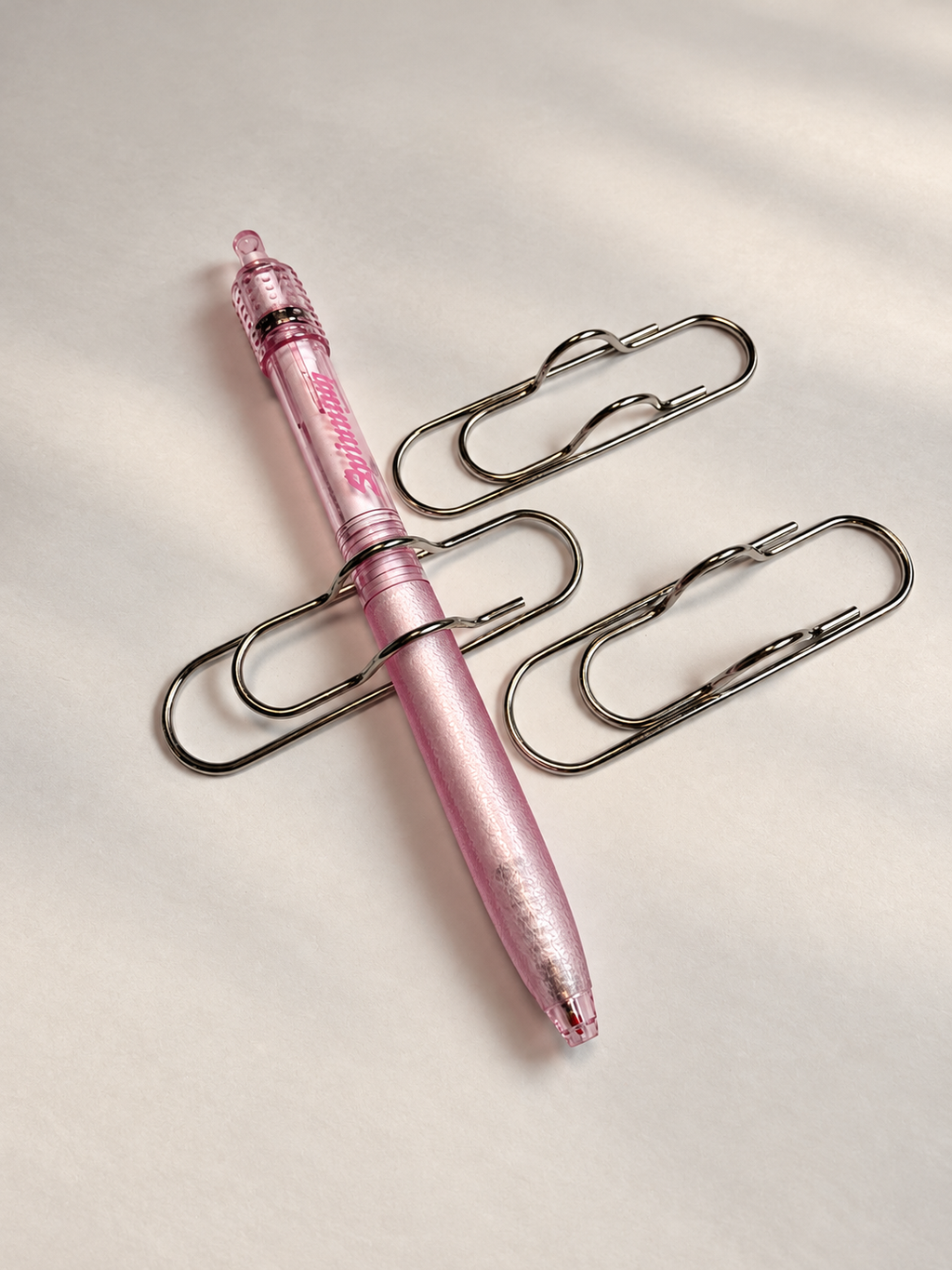 📎 Silver Pen Holder Paper Clips