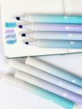Gradient Pastel Highlighters – Purple Collection | Set of 4