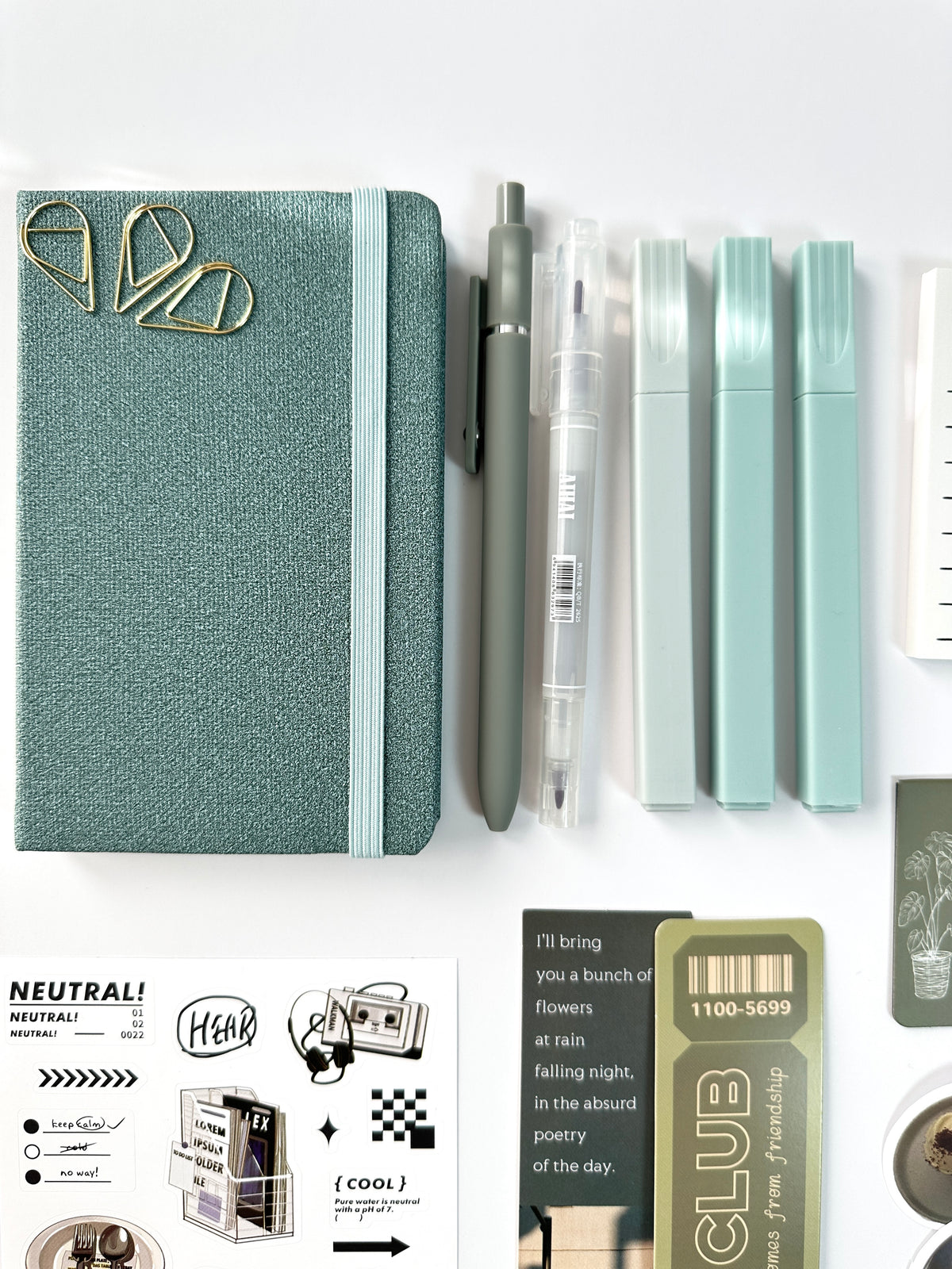 Focus – Aesthetic Stationery Gift Study Set 
🔖