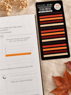 🍂Autumn Slim Sticky Tabs — 300 Sheets