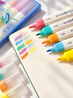 🌈 Rainbow Dual-Tip Markers – 5-Piece Set