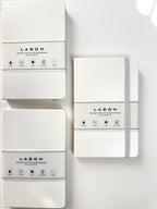 Minimalist White A6 Lined Notebook – 160 Pages