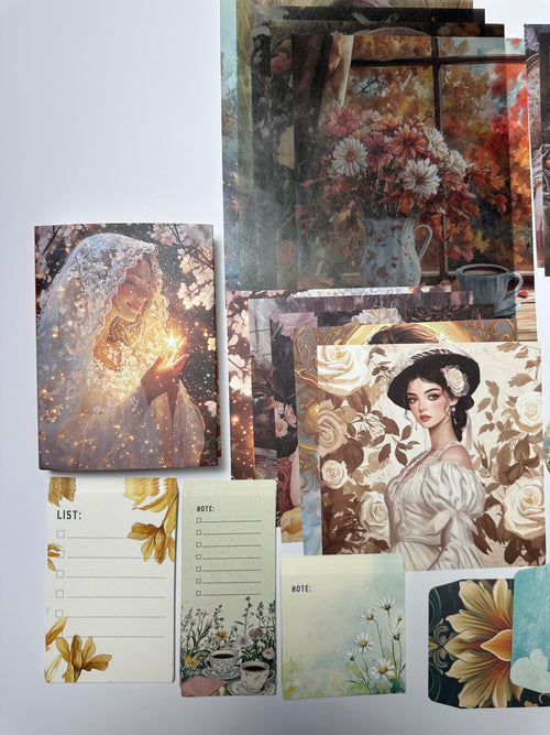 Cozy Autumn Journaling Gift Set (124pcs)