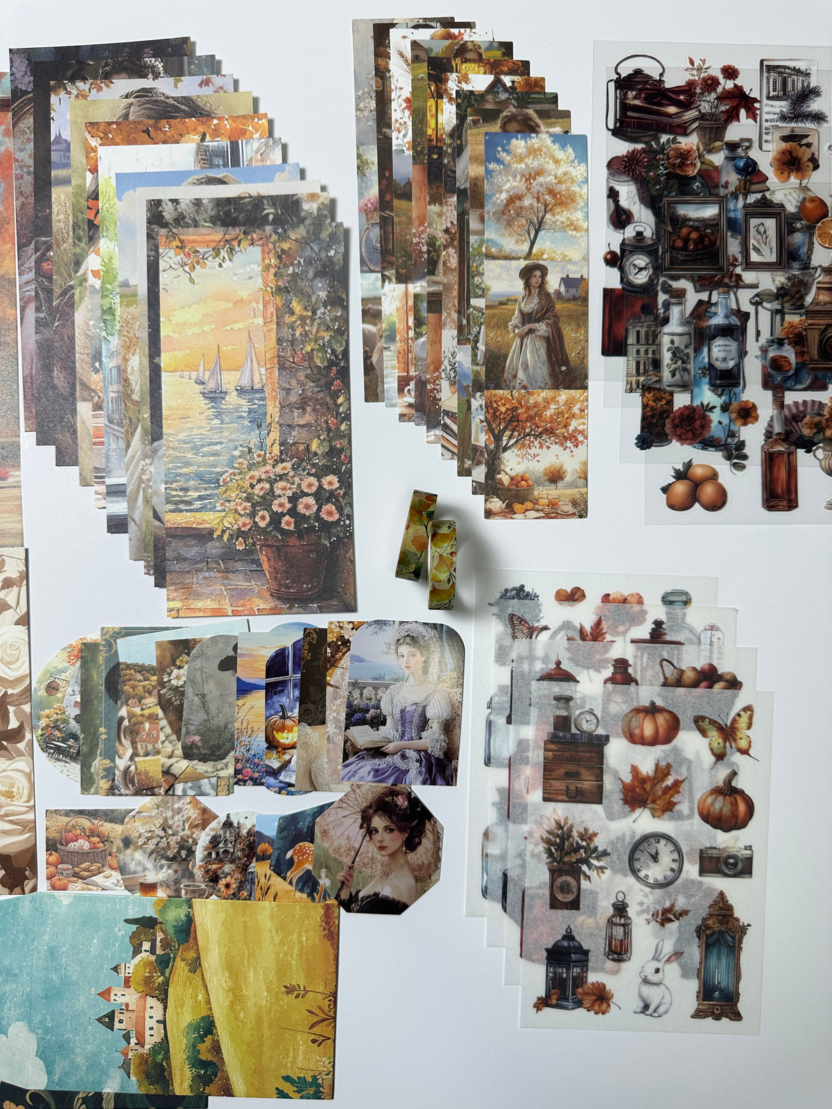 Cozy Autumn Journaling Gift Set (124pcs)
