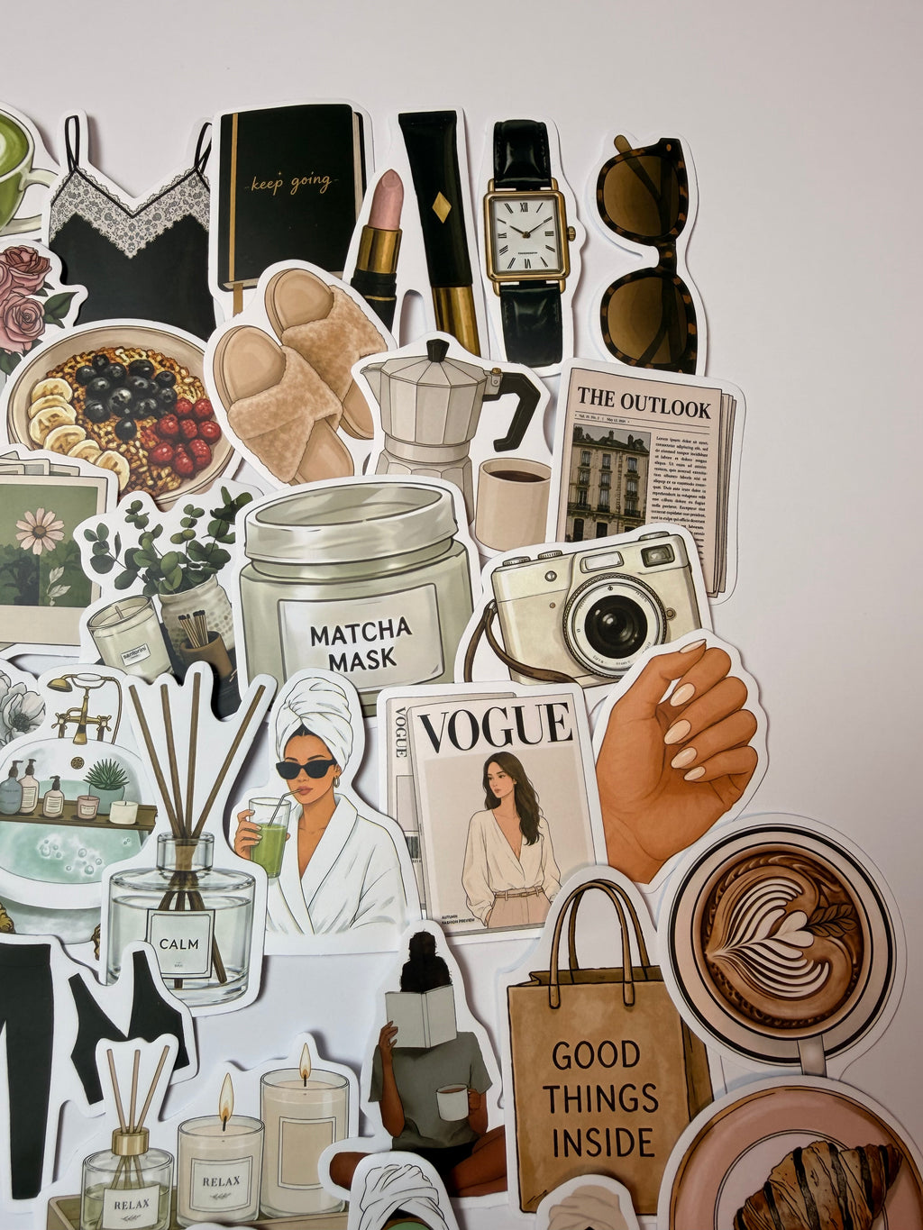 Soft Life Sticker Pack - 50pcs