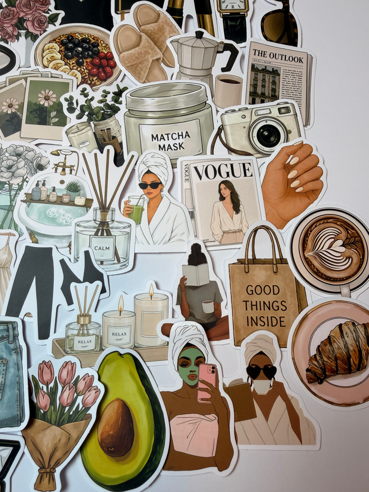 Soft Life Sticker Pack - 50pcs